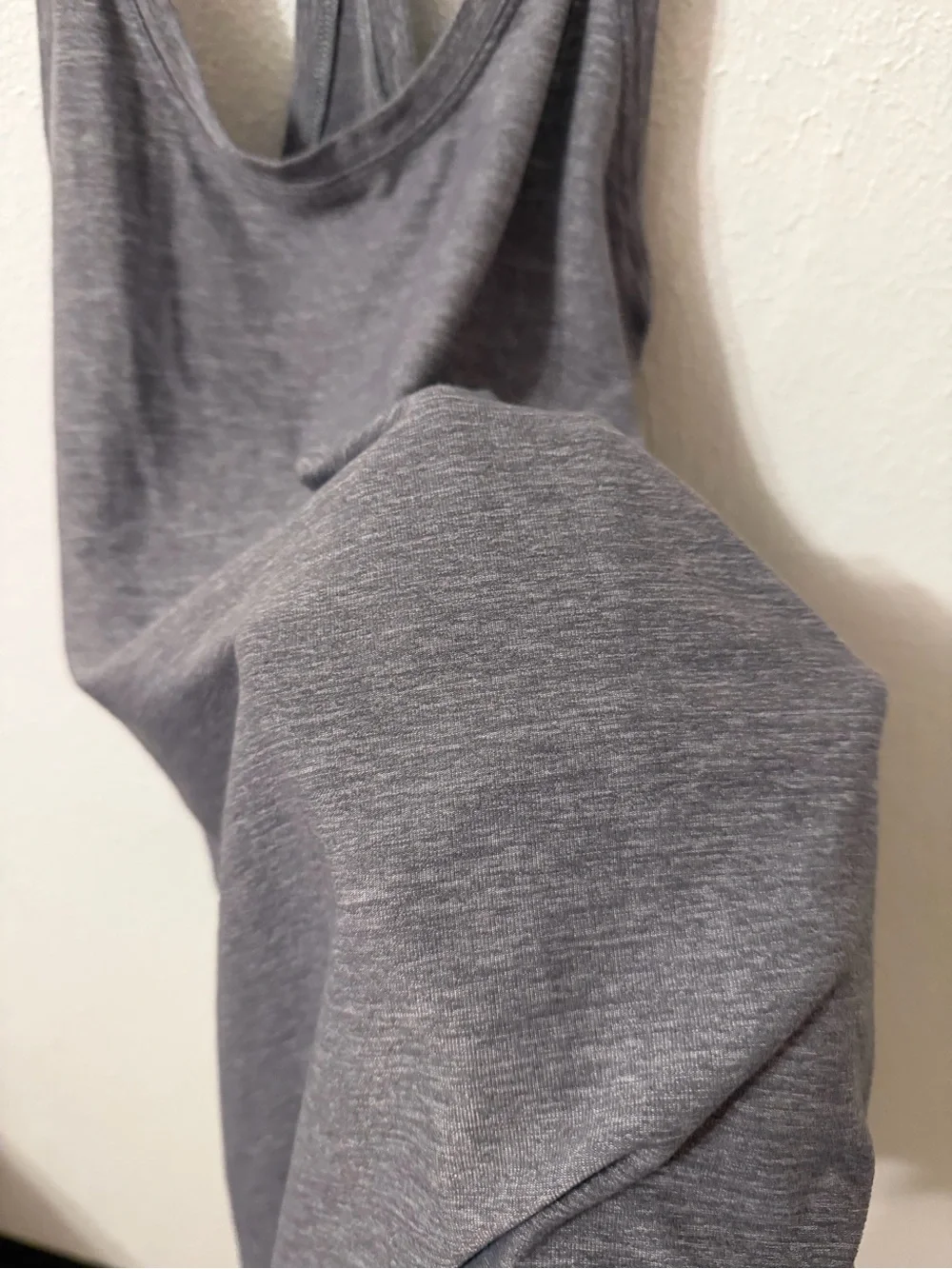 lululemon athletica Gray Racerback Yoga Tank